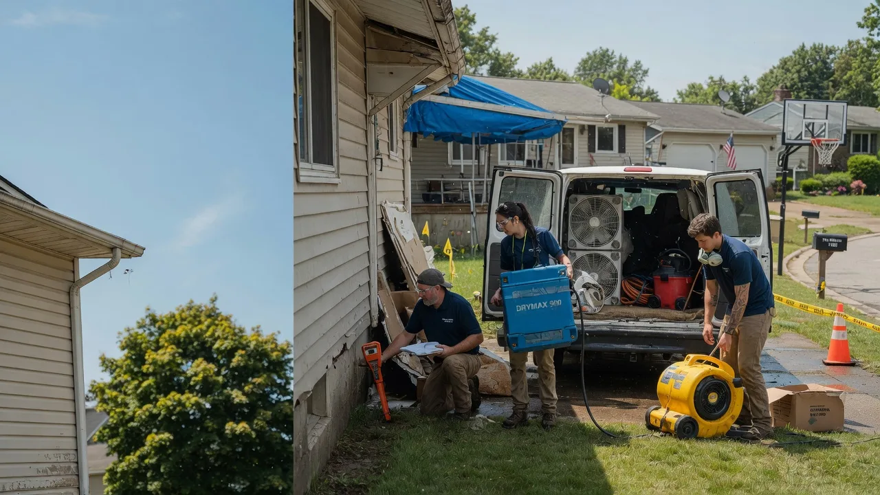 Ceiling Leak Cleanup in Ottawa, IL near me