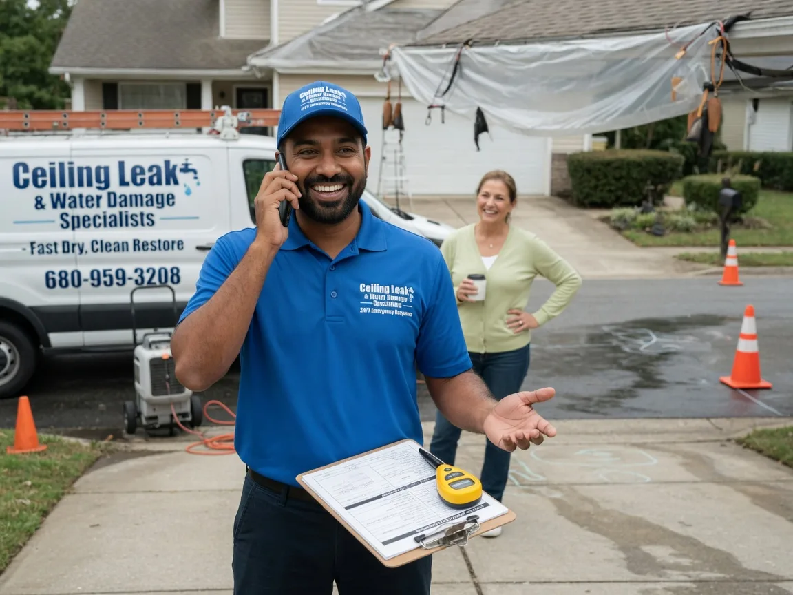 Ceiling Leak Cleanup Ottawa, IL FAQs